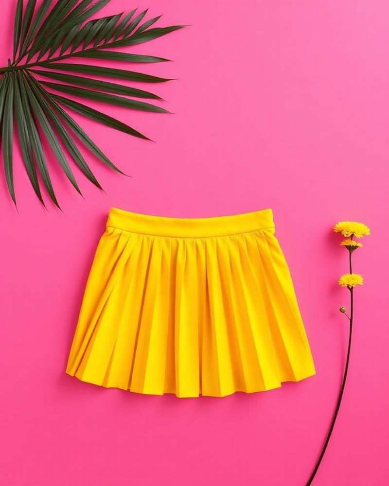 Buttercup Pleated Mini