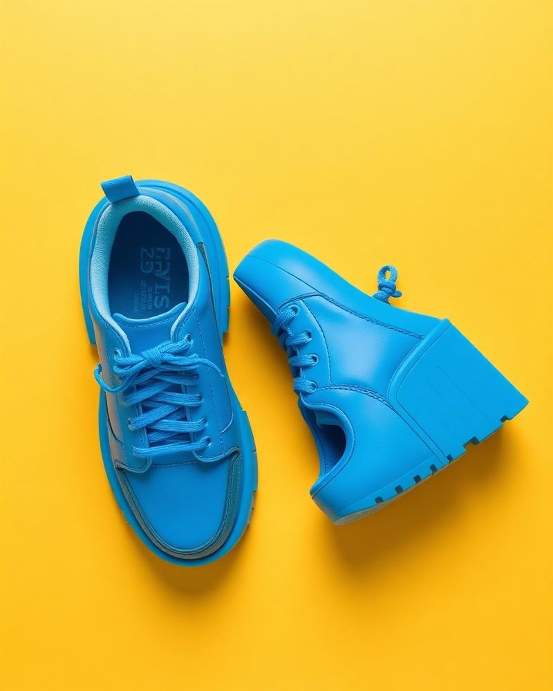 Cobalt Chunky Platforms